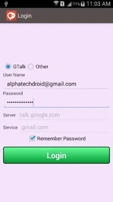 ChatXmpp android App screenshot 5